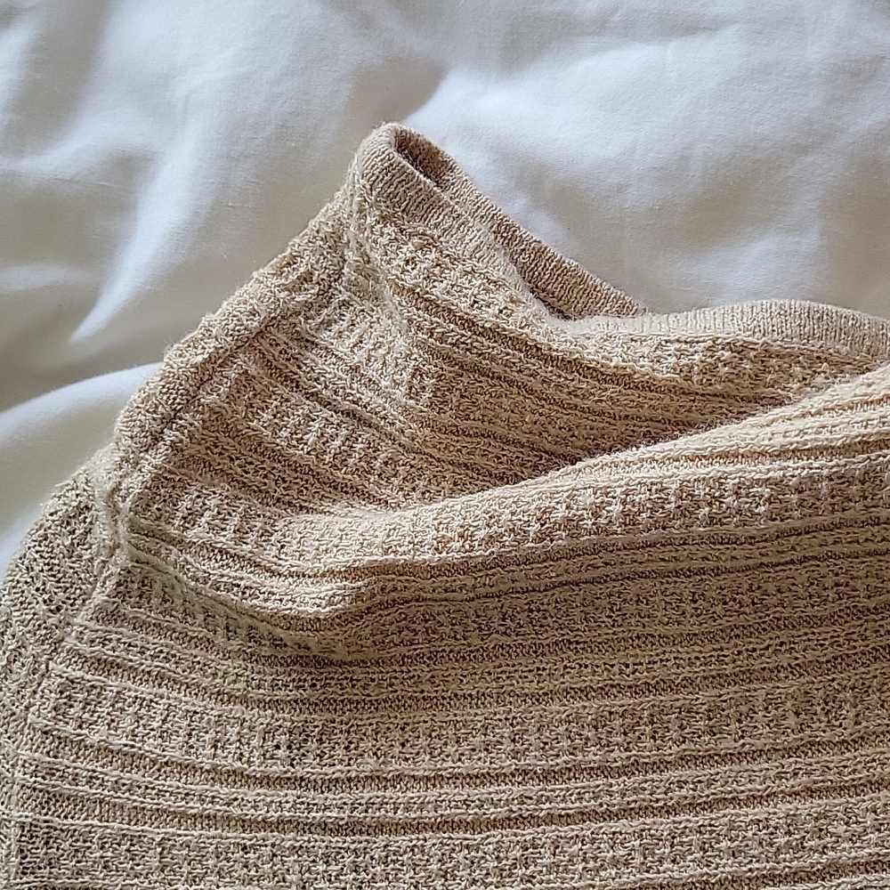 Knit Ribbed Boatneck Top - Picture 3 of 3